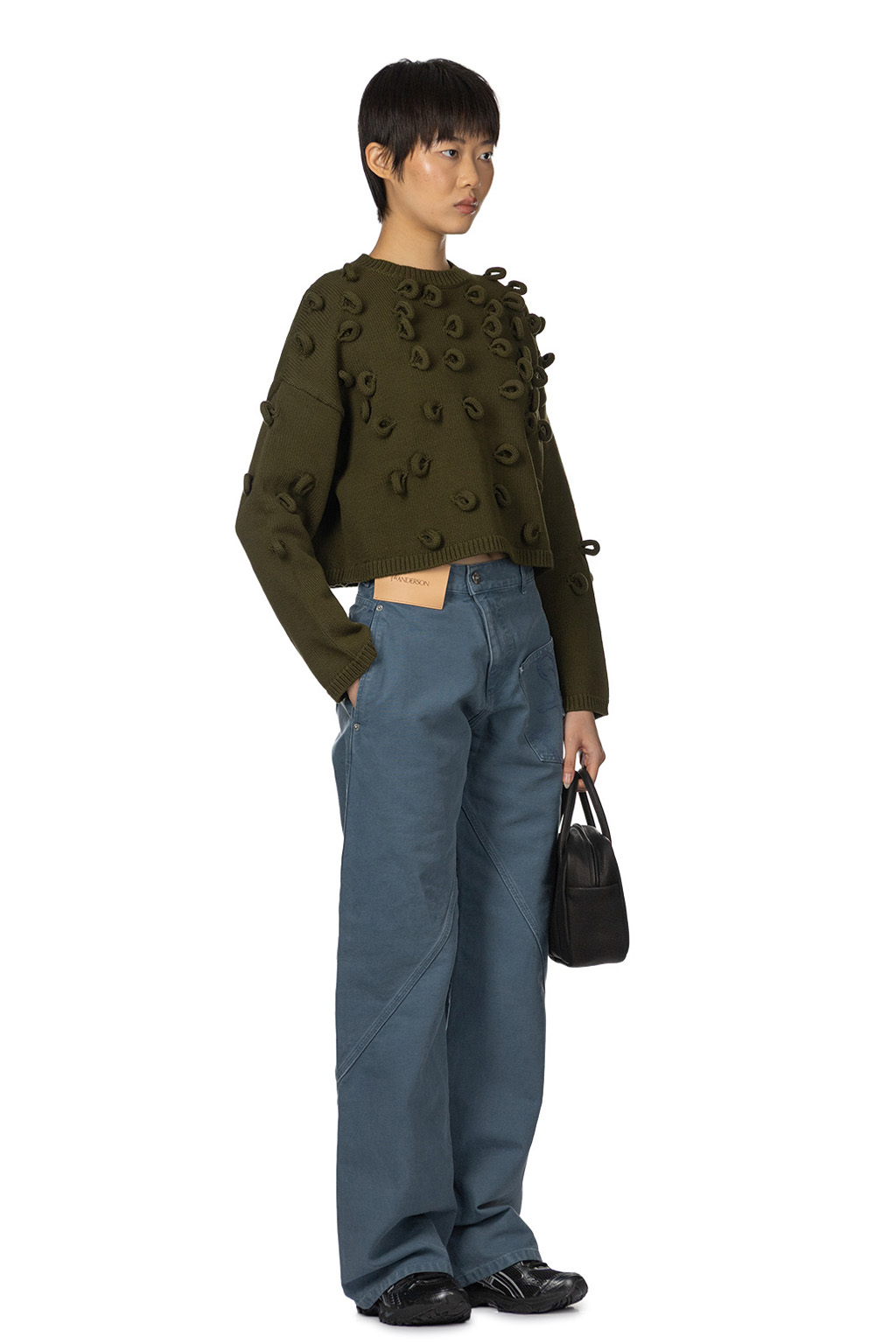 JW Anderson - Twisted Workwear Trousers - Steel Blue